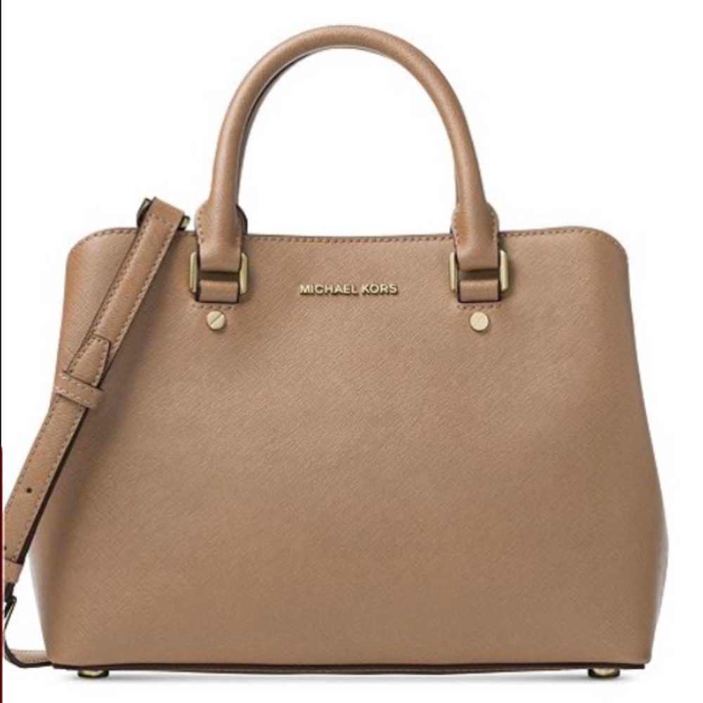 Michael Kor’s Savannah Saffiano Satchel